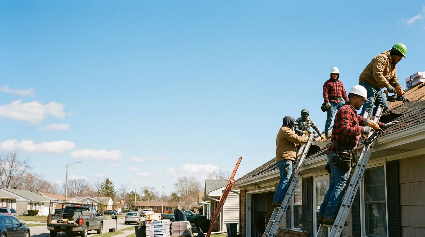 Roofing in Ellery, IL near me